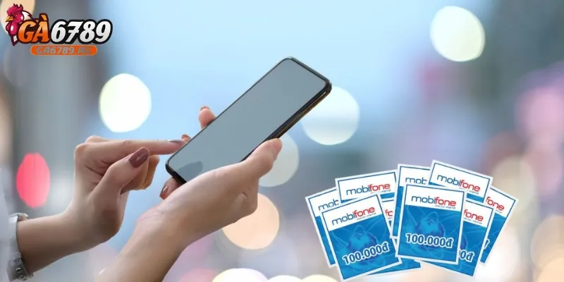 Bạn có thể chọn phương thức nạp tiền qua thẻ cào điện thoại